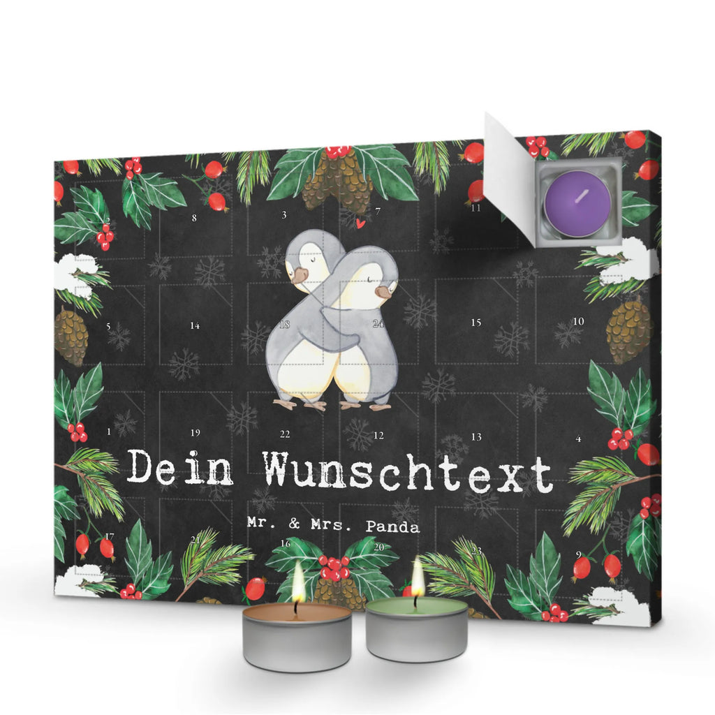 Personalisierter Duftkerzen Adventskalender Pinguin Beste Cousine der Welt Personalisierter Duftkerzen Adventskalender, Geschenkidee, Geschenk, Schenken, Mitbringsel, Geburtstag, Geburtstagsgeschenk, für, Danke, Dankeschön, Bedanken, Freude machen, Geschenktipp, Verwandtschaft, Cousinchen, Tochter von Onkel, Kusine, Cousine, Tochter von Tante, Familie, Kousine, Cousin