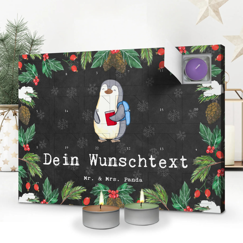  penguin Best grandson in the world Personalisierter Duftkerzen Adventskalender, Geschenkidee, Geschenk, Schenken, Mitbringsel, Geburtstag, Geburtstagsgeschenk, für, Danke, Dankeschön, Bedanken, Freude machen, Geschenktipp, Kind von Tochter, Taufe, Enkel, Großsohn, Enkelkind, Kind von Sohn, Oma, Opa, Enkelsohn