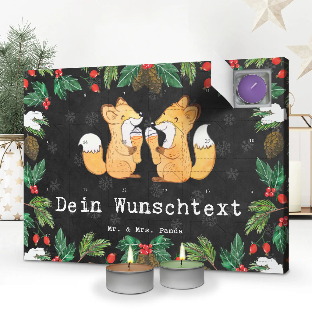  Fox Best Half Brother in the World Personalisierter Duftkerzen Adventskalender, Geschenkidee, Geschenk, Schenken, Mitbringsel, Geburtstag, Geburtstagsgeschenk, für, Danke, Dankeschön, Bedanken, Freude machen, Geschenktipp, Stiefbruder, Stief, Familie, Kleinigkeit, Schwester, Halbbruder, Geschwister, Bruderherz, Sohn, Brudi, Bruder, Stiefgeschwister, Brother, Bester