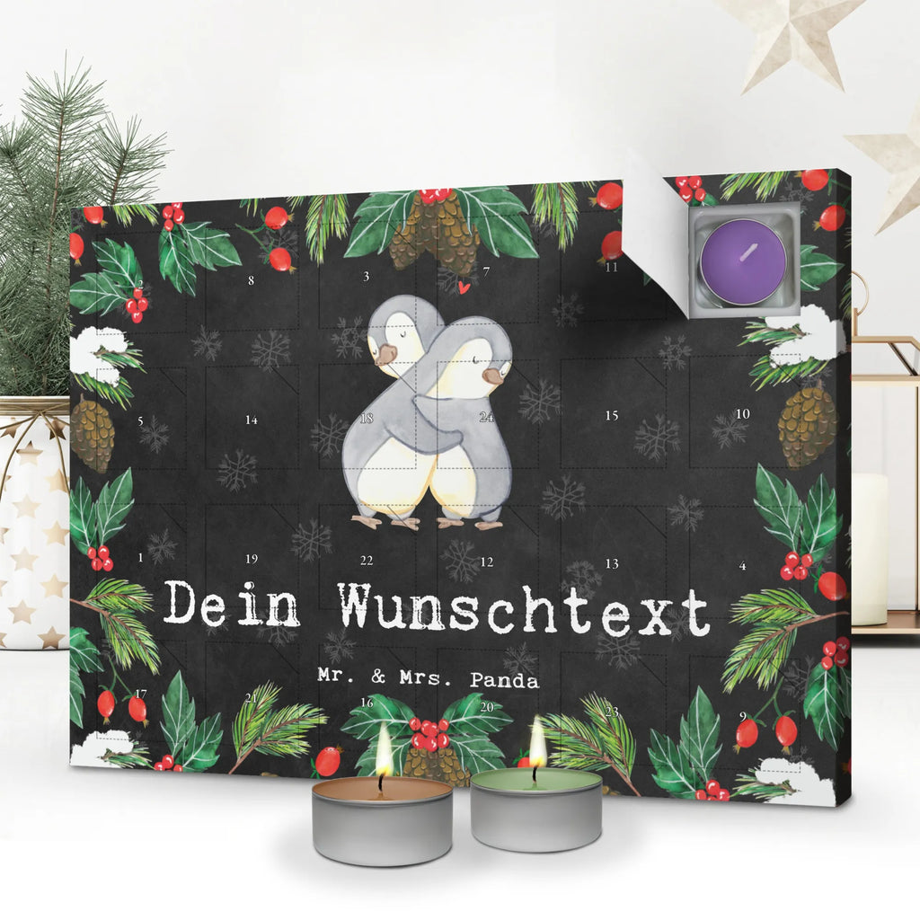 Personalisierter Duftkerzen Adventskalender Pinguin Bestes Schätzelein der Welt Personalisierter Duftkerzen Adventskalender, Geschenkidee, Geschenk, Schenken, Mitbringsel, Geburtstag, Geburtstagsgeschenk, für, Danke, Dankeschön, Bedanken, Freude machen, Geschenktipp, Ehefrau, Freundin, Kosename, Schätzchen, Ehemann, Mann, Schatzi, Frau, Hochzeitstag, Schätzelein, Schatz, Freund