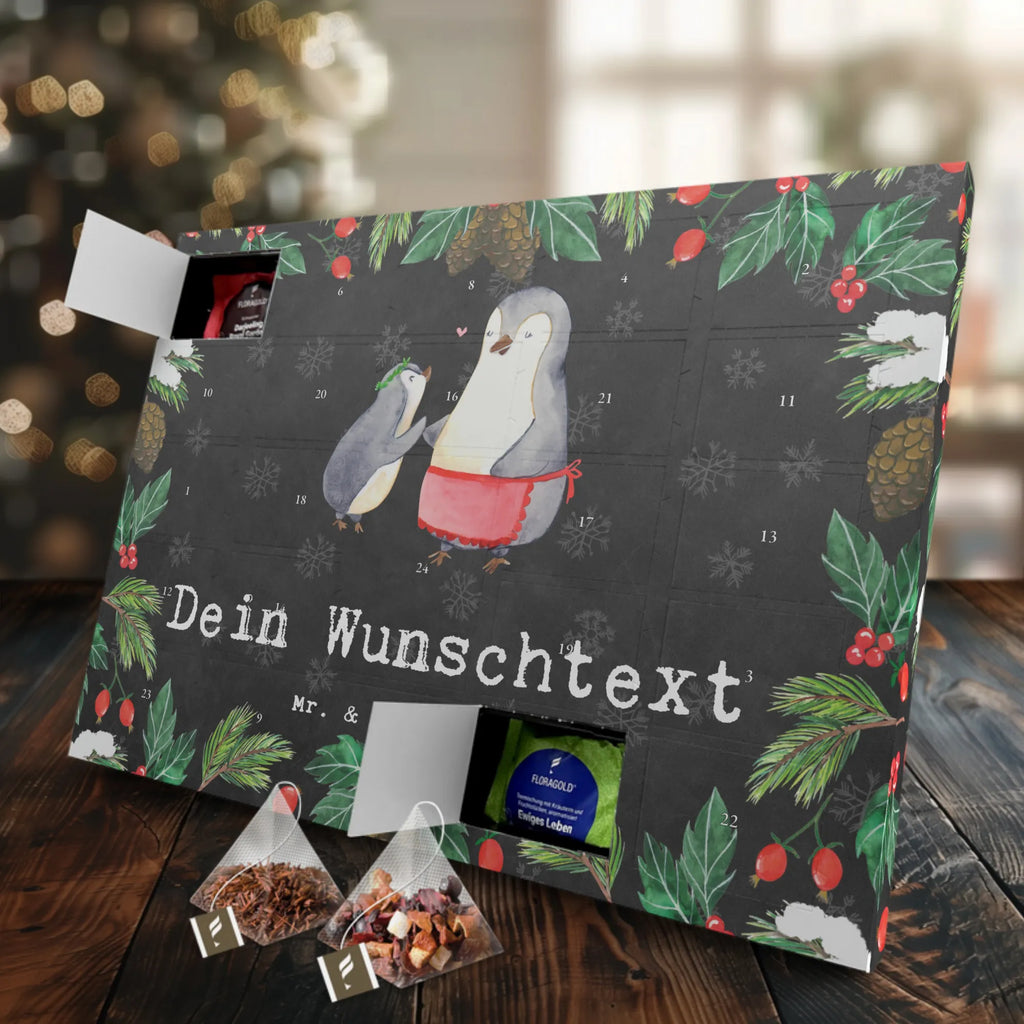 Personalisierter Tee Adventskalender Pinguin Beste Mami der Welt Personalisierter Tee Adventskalender, Geschenkidee, Geschenk, Schenken, Mitbringsel, Geburtstag, Geburtstagsgeschenk, für, Danke, Dankeschön, Bedanken, Freude machen, Geschenktipp, Mama, Sohn, Mutter, Beste, Muttertag, Ma, Tochter, Supermama, Mami, Beste Mama, Mutti