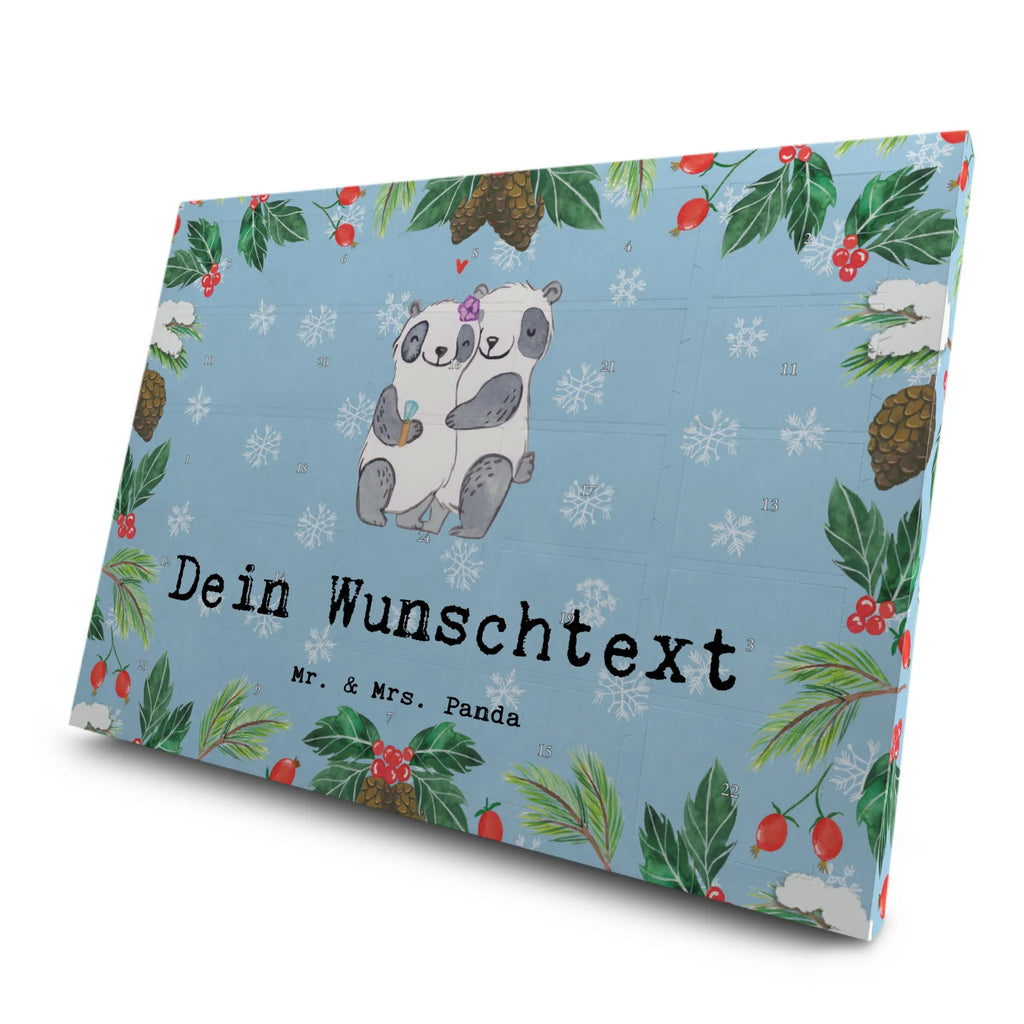  panda Best Fiancée in the World Personalisierter Tee Adventskalender, Geschenkidee, Geschenk, Schenken, Mitbringsel, Geburtstag, Geburtstagsgeschenk, für, Danke, Dankeschön, Bedanken, Freude machen, Geschenktipp, Frau, Zukünftige, Verloben, Ehefrau, Verlobung, Ehe, Traumfrau, Freundin, Hochzeit, Verlobte