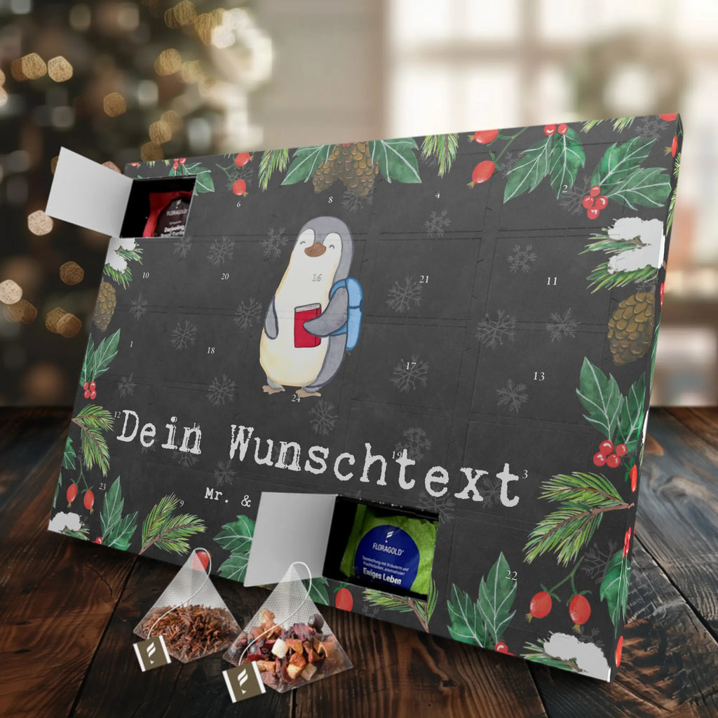 Personalisierter Tee Adventskalender Pinguin Bester Enkel der Welt Personalisierter Tee Adventskalender, Geschenkidee, Geschenk, Schenken, Mitbringsel, Geburtstag, Geburtstagsgeschenk, für, Danke, Dankeschön, Bedanken, Freude machen, Geschenktipp, Enkel, Taufe, Oma, Kind von Sohn, Enkelsohn, Kind von Tochter, Großsohn, Enkelkind, Opa