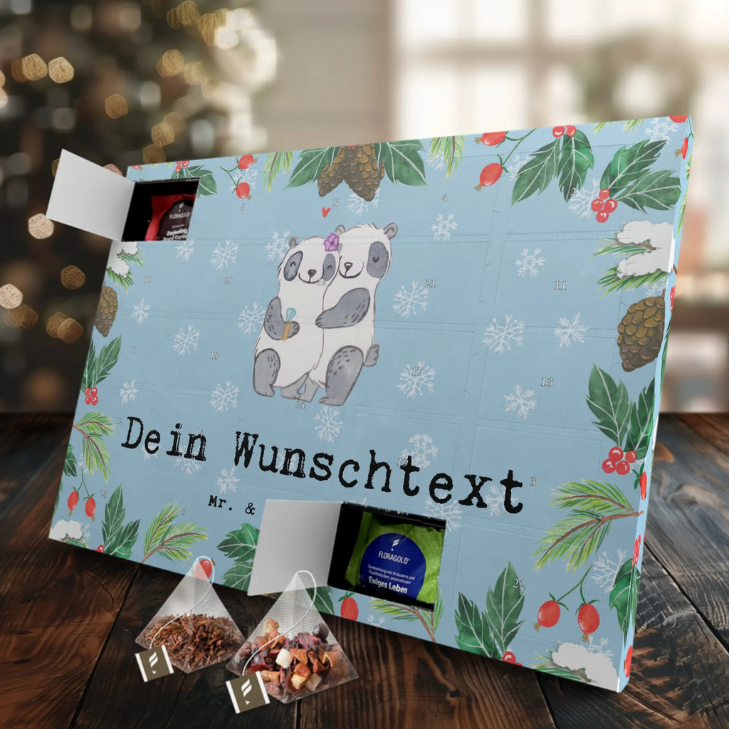 Personalisierter Tee Adventskalender Panda Beste Ehefrau der Welt Personalisierter Tee Adventskalender, Geschenkidee, Geschenk, Schenken, Mitbringsel, Geburtstag, Geburtstagsgeschenk, für, Danke, Dankeschön, Bedanken, Freude machen, Geschenktipp, Partnerin, Ehefrau, Ehepartner, Gattin, Frau, Braut, Ehe, Hochzeit, Lebensgefährtin, Kleinigkeit, Freundin, Traumfrau, Beste, Liebling