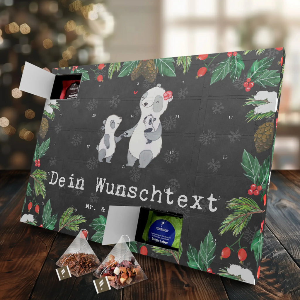  panda best mom in the world Personalisierter Tee Adventskalender, Geschenkidee, Geschenk, Schenken, Mitbringsel, Geburtstag, Geburtstagsgeschenk, für, Danke, Dankeschön, Bedanken, Freude machen, Geschenktipp, Mom, Tochter, Mama, Supermama, Muttertag, Ma, Mommy, Sohn, Mami, Beste Mama, Beste, Mutter, Mutti
