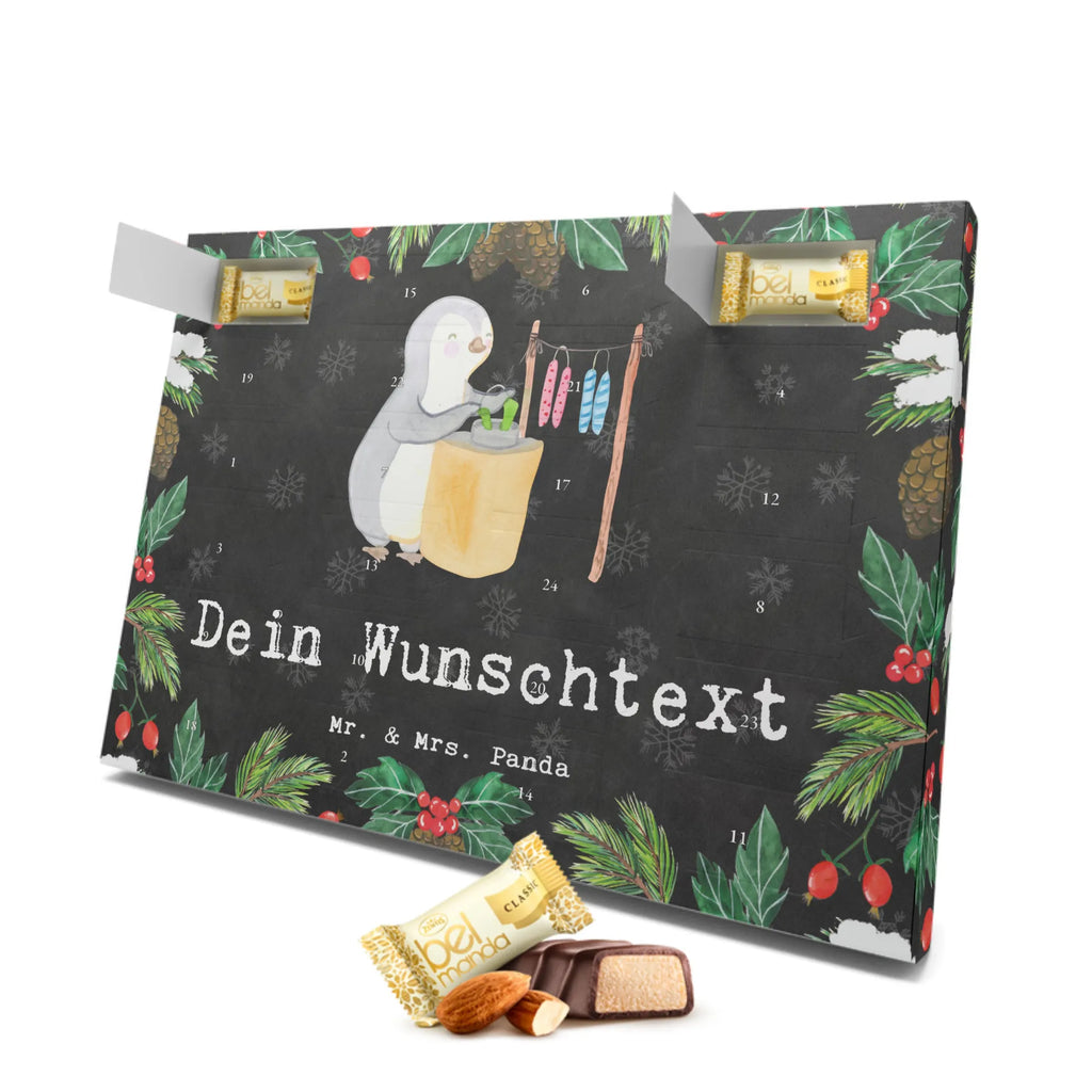 Personalisierter Marzipan Adventskalender Pinguin Kerzenziehen Personalisierter Marzipan Adventskalender, Geschenk, Sport, Sportart, Hobby, Schenken, Danke, Dankeschön, Auszeichnung, Gewinn, Sportler, Kerzen ziehen. DIY, Deko basteln, Kerzenziehen