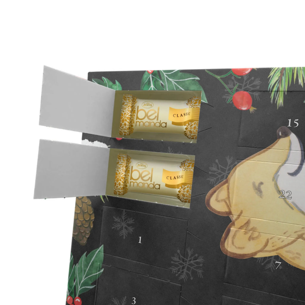 Personalisierter Marzipan Adventskalender Fuchs Crunches Personalisierter Marzipan Adventskalender, Geschenk, Sport, Sportart, Hobby, Schenken, Danke, Dankeschön, Auszeichnung, Gewinn, Sportler, Fitnessstudio, Crunches, Bauchpressen, Fitness