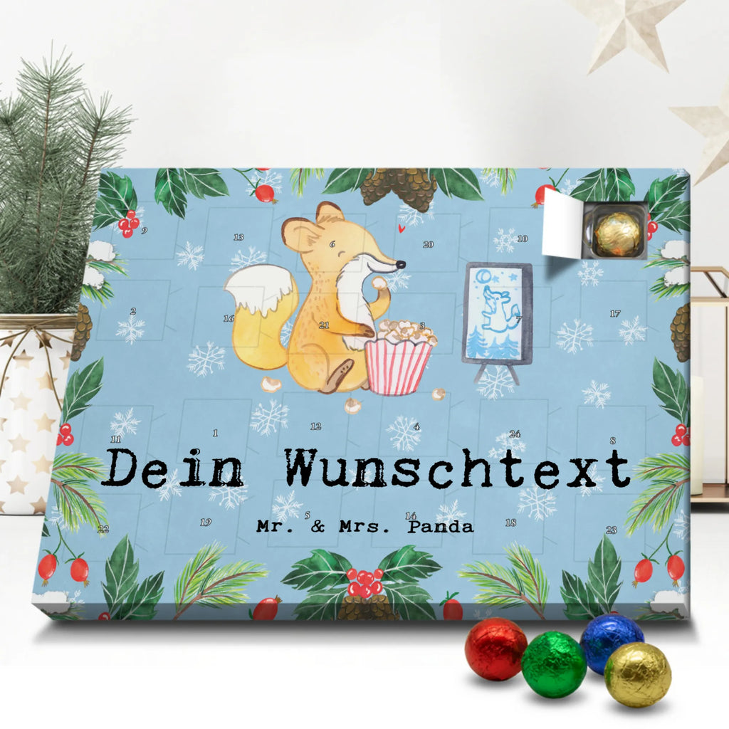 Adventskalender mit Namen Fuchs Filme gucken Personalisierter Adventskalender, Adventskalender mit Namen, Schenken, Sport, Sportart, Hobby, Danke, Dankeschön, Auszeichnung, Gewinn, Sportler, Geschenk, Kino, Filmabend, TV, Filme Gucken, Fernsehen