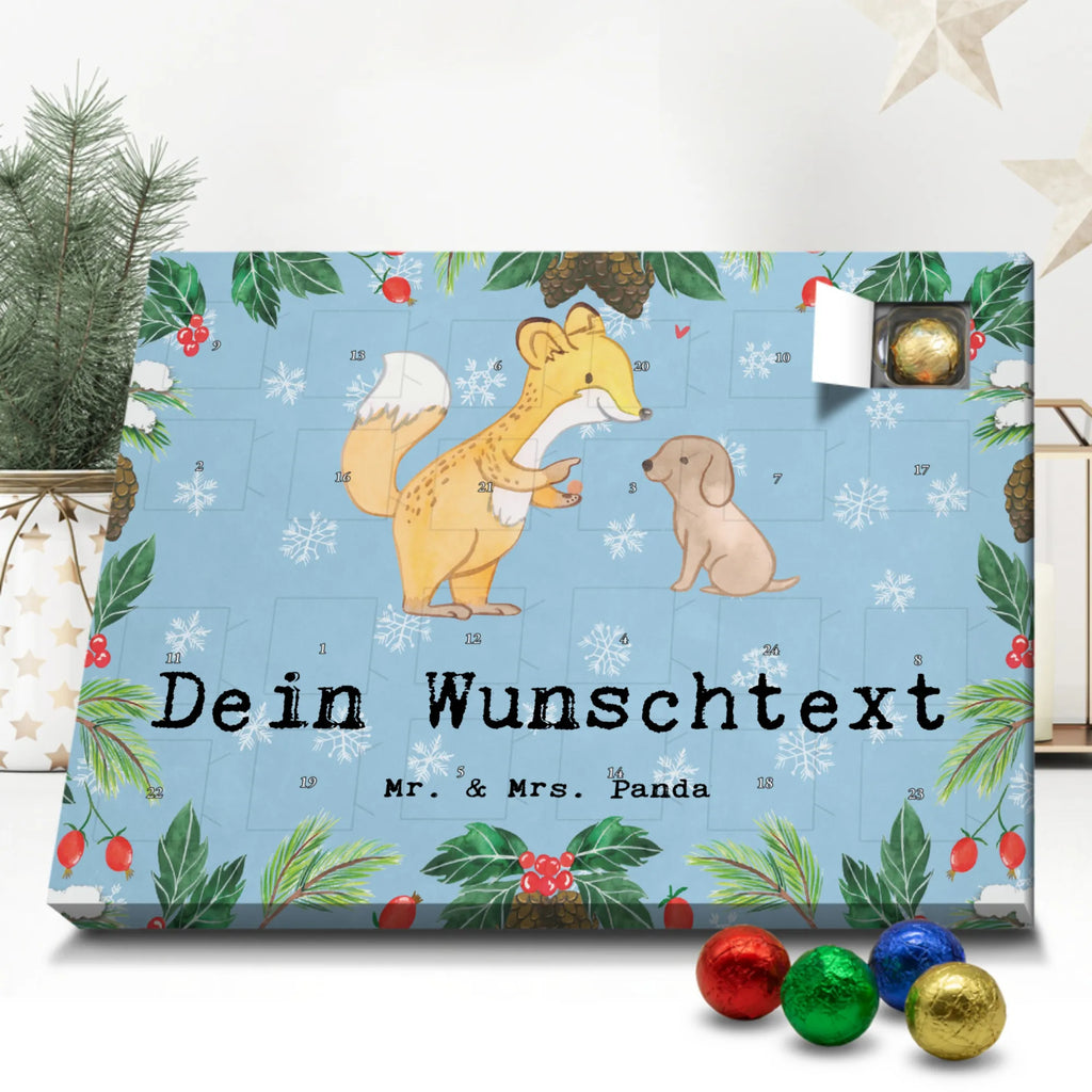 Adventskalender mit Namen Fuchs Hundetraining Personalisierter Adventskalender, Adventskalender mit Namen, Sportart, Geschenk, Hobby, Danke, Dankeschön, Auszeichnung, Gewinn, Sportler, Sport, Schenken, Hundeprüfung, Hundetraining, Hundeerziehung, Hundeschule, Welpenschule