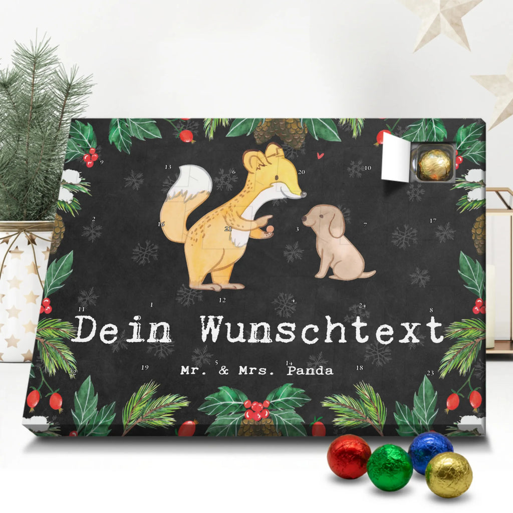 Adventskalender mit Namen Fuchs Hundetraining Personalisierter Adventskalender, Adventskalender mit Namen, Sportart, Geschenk, Hobby, Danke, Dankeschön, Auszeichnung, Gewinn, Sportler, Sport, Schenken, Hundeprüfung, Hundetraining, Hundeerziehung, Hundeschule, Welpenschule