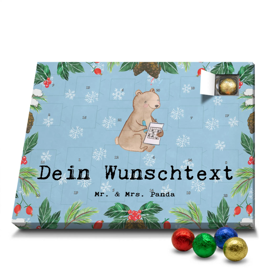 Adventskalender mit Namen Bär Rätsel lösen Adventskalender mit Namen, Personalisierter Adventskalender, Sportart, Geschenk, Hobby, Danke, Dankeschön, Auszeichnung, Gewinn, Sportler, Sport, Schenken, Knobeln, Kreuzworträtsel Lösen, Rätsel Lösen, Gedächtnissport, Gedächtnistraining