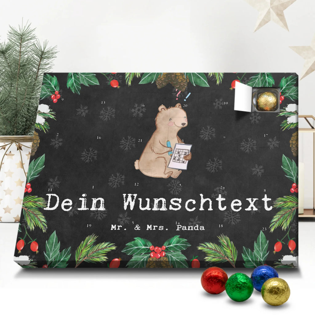 Adventskalender mit Namen Bär Rätsel lösen Adventskalender mit Namen, Personalisierter Adventskalender, Sportart, Geschenk, Hobby, Danke, Dankeschön, Auszeichnung, Gewinn, Sportler, Sport, Schenken, Knobeln, Kreuzworträtsel Lösen, Rätsel Lösen, Gedächtnissport, Gedächtnistraining
