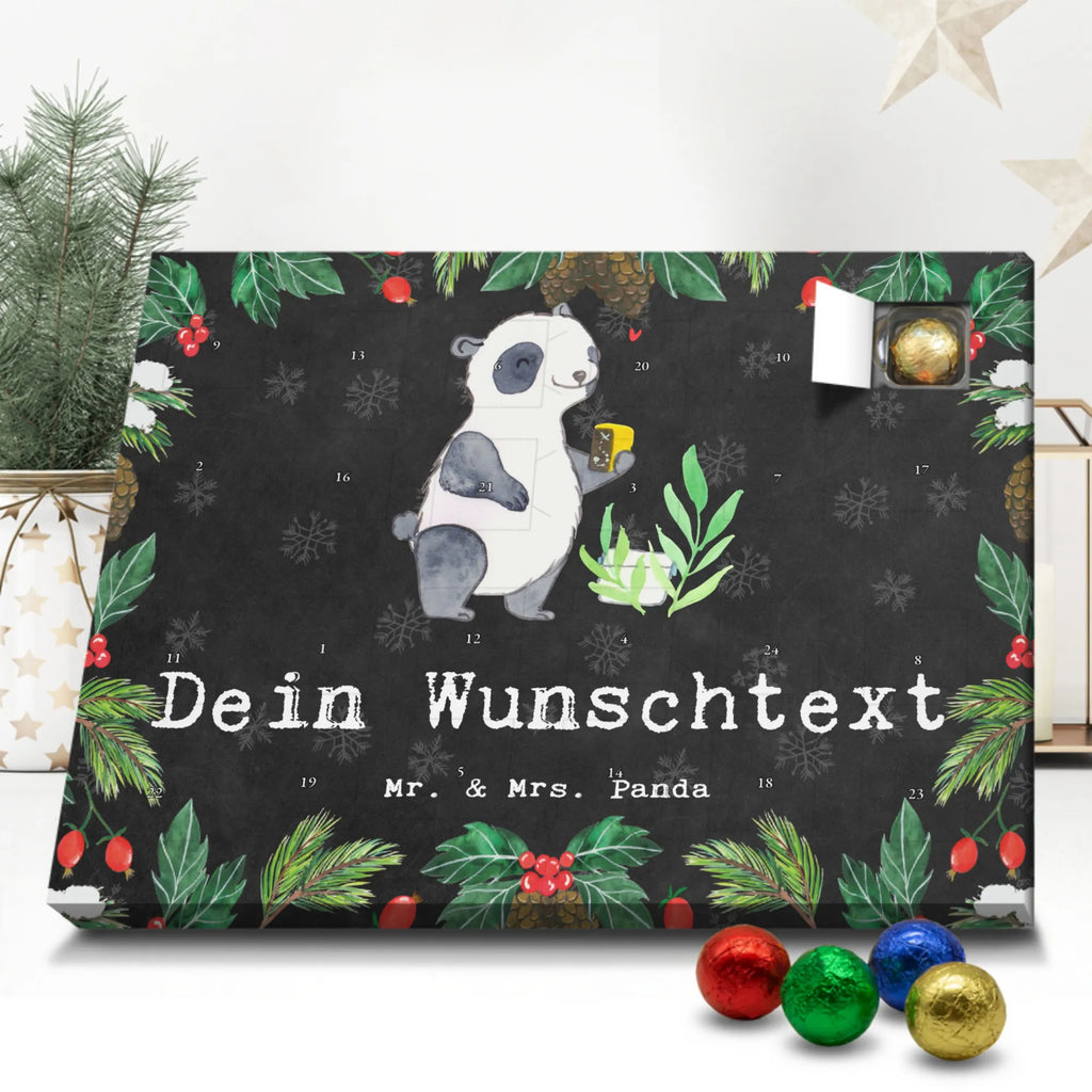 Adventskalender mit Namen Panda Geocaching Adventskalender mit Namen, Personalisierter Adventskalender, Sportart, Geschenk, Hobby, Danke, Dankeschön, Auszeichnung, Gewinn, Sportler, Sport, Schenken, Geocaching, Schatzsuchen, Opencaching, GPS Schnitzeljagd