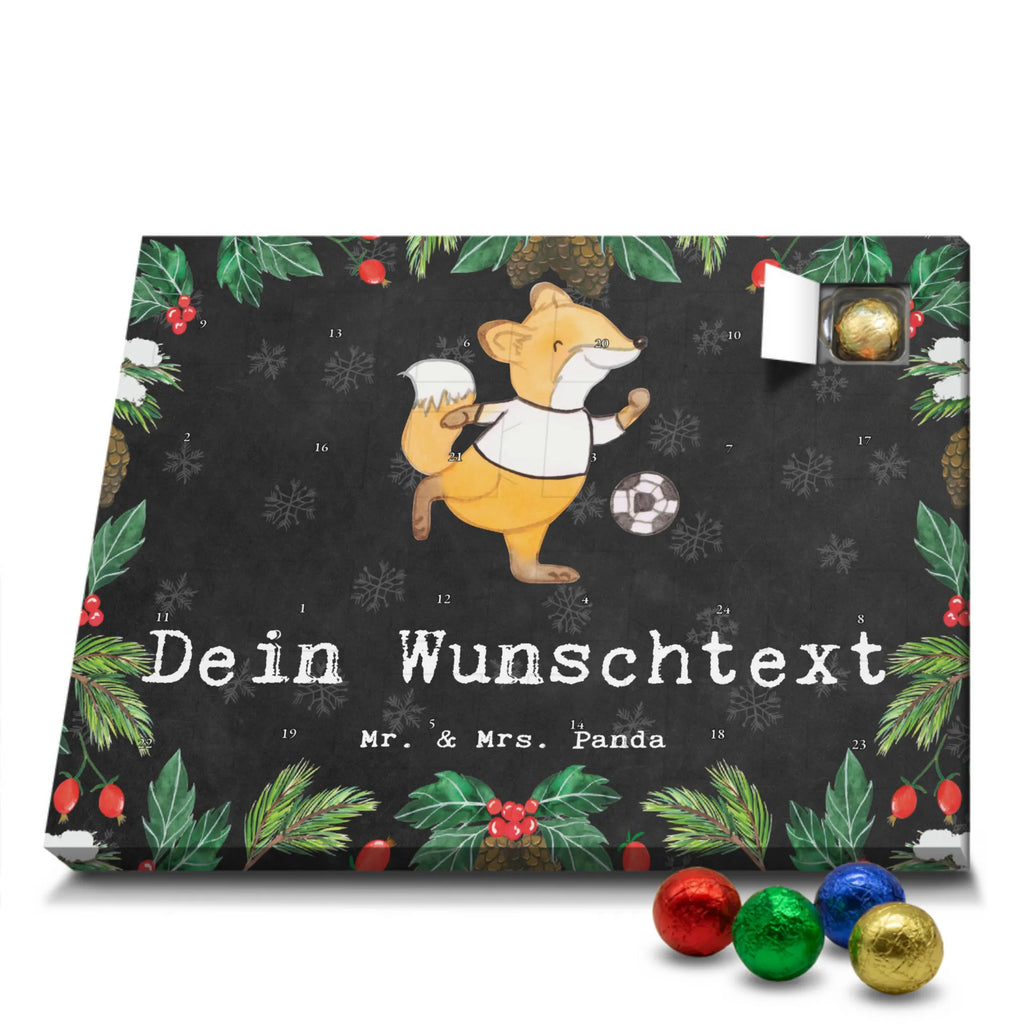 Adventskalender mit Namen Fuchs Fußball spielen Adventskalender mit Namen, Personalisierter Adventskalender, Sportart, Geschenk, Hobby, Danke, Dankeschön, Auszeichnung, Gewinn, Sportler, Sport, Schenken, Fußballerin, Bolzen, Soccer, Fußball, Fußballer, Bolzplatz