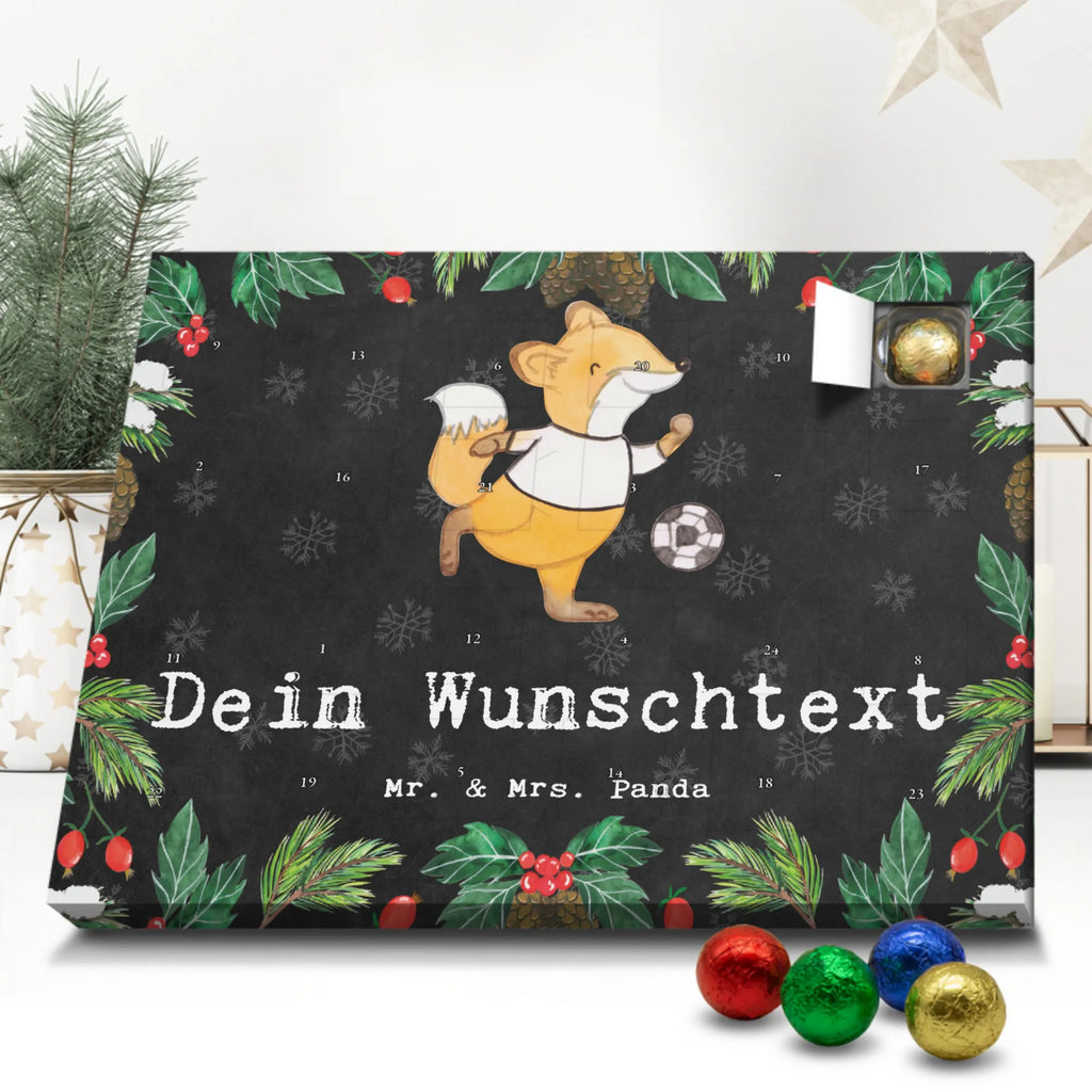 Adventskalender mit Namen Fuchs Fußball spielen Adventskalender mit Namen, Personalisierter Adventskalender, Sportart, Geschenk, Hobby, Danke, Dankeschön, Auszeichnung, Gewinn, Sportler, Sport, Schenken, Fußballerin, Bolzen, Soccer, Fußball, Fußballer, Bolzplatz