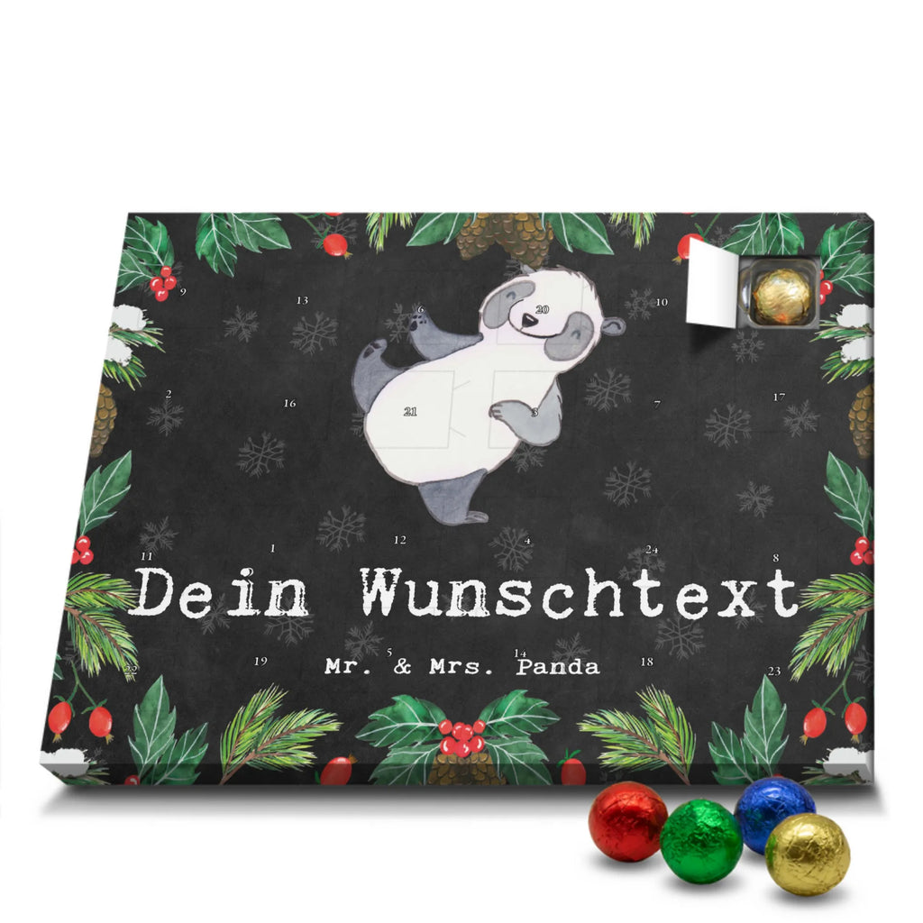 Adventskalender mit Namen Panda Kampfkunst Personalisierter Adventskalender, Adventskalender mit Namen, Sportart, Geschenk, Hobby, Danke, Dankeschön, Auszeichnung, Gewinn, Sportler, Sport, Schenken, Selbstverteidigung, Kampfsportarten, Kampfkunst