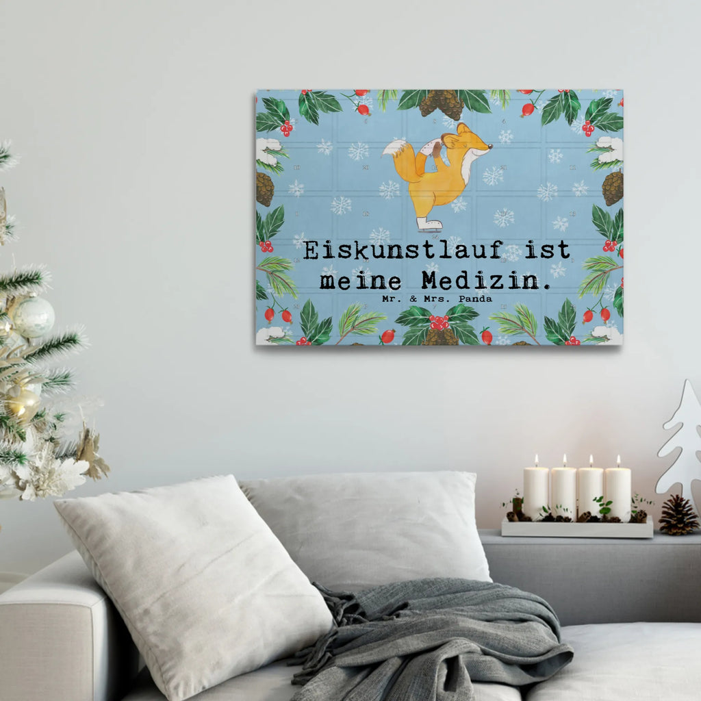  Fox figure skater Adventskalender mit Tee, Adventskalender, Tee Adventskalender, Geschenk, Sport, Sportart, Hobby, Schenken, Danke, Dankeschön, Auszeichnung, Gewinn, Sportler, Eiskunst, Eiskunstläufer, Eiskunstläuferin