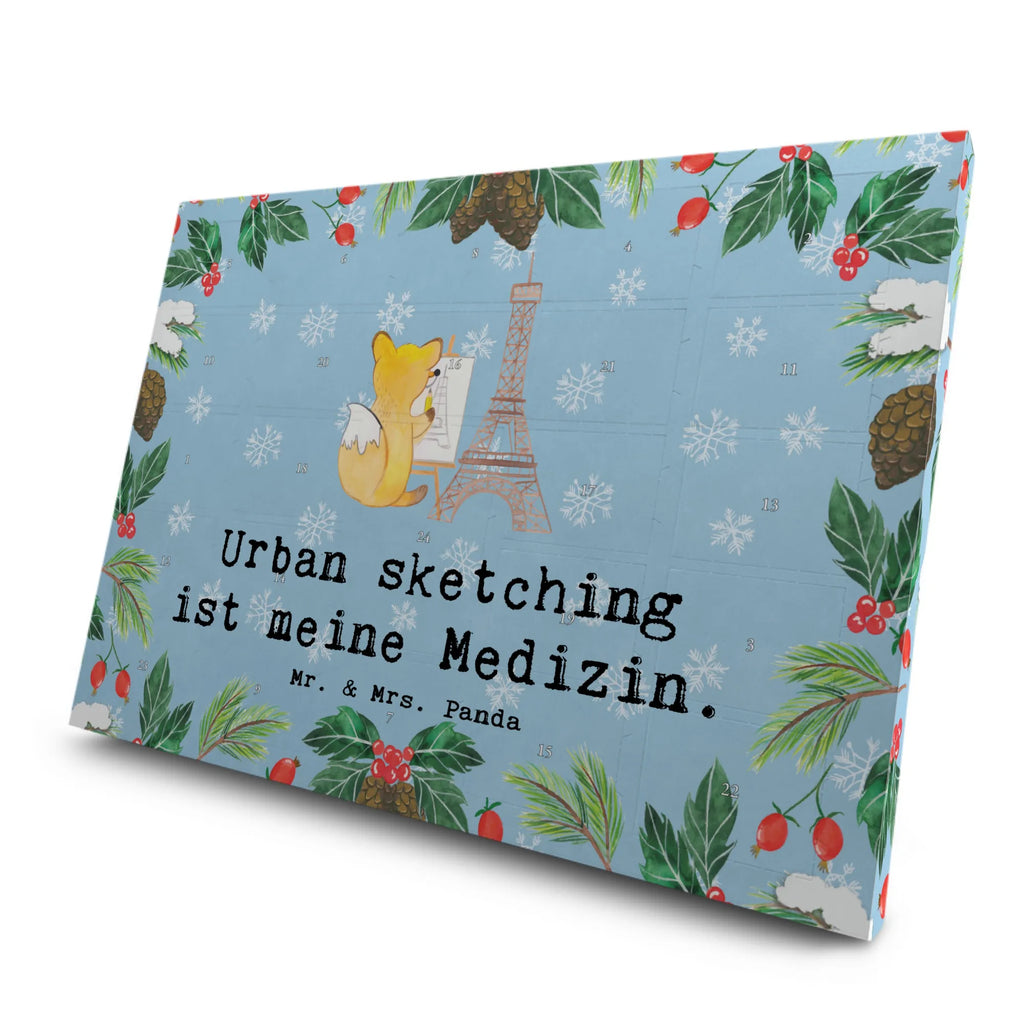  Fox Urban sketching Tee Adventskalender, Adventskalender, Adventskalender mit Tee, Geschenk, Schenken, Sport, Sportart, Hobby, Danke, Dankeschön, Auszeichnung, Gewinn, Sportler, Urban Sketching, Künstler, Zeichenschule, Zeichnen, Malen