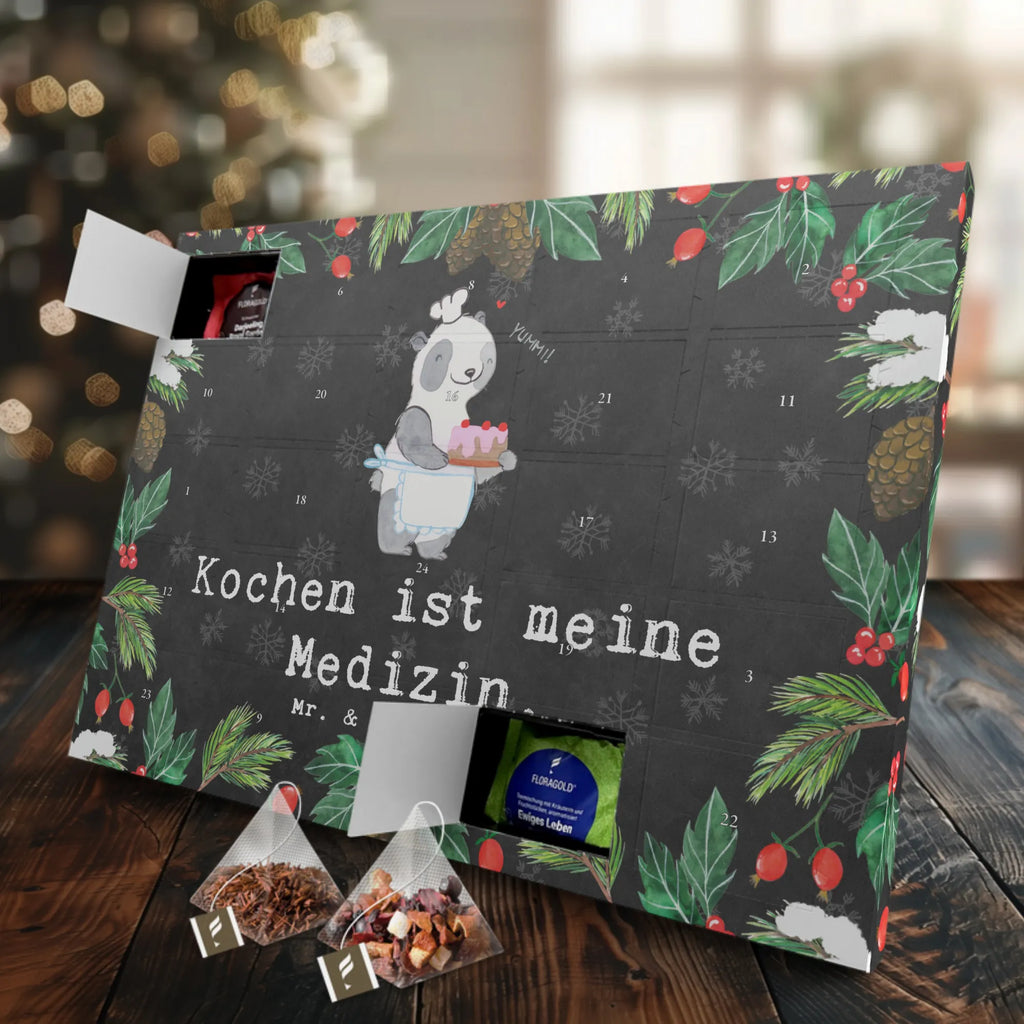  niedźwiedź Gotowanie Adventskalender, Tee Adventskalender, Adventskalender mit Tee, Geschenk, Schenken, Sport, Sportart, Hobby, Danke, Dankeschön, Auszeichnung, Gewinn, Sportler, Hobbykoch, Kochen, Hobbyköchin