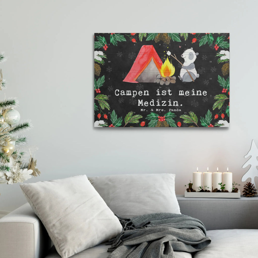  Panda Kemping Tee Adventskalender, Adventskalender mit Tee, Adventskalender, Geschenk, Schenken, Sport, Sportart, Hobby, Danke, Dankeschön, Auszeichnung, Gewinn, Sportler, Campen gehen, Zelten, Campingplatz, Campen, Camping
