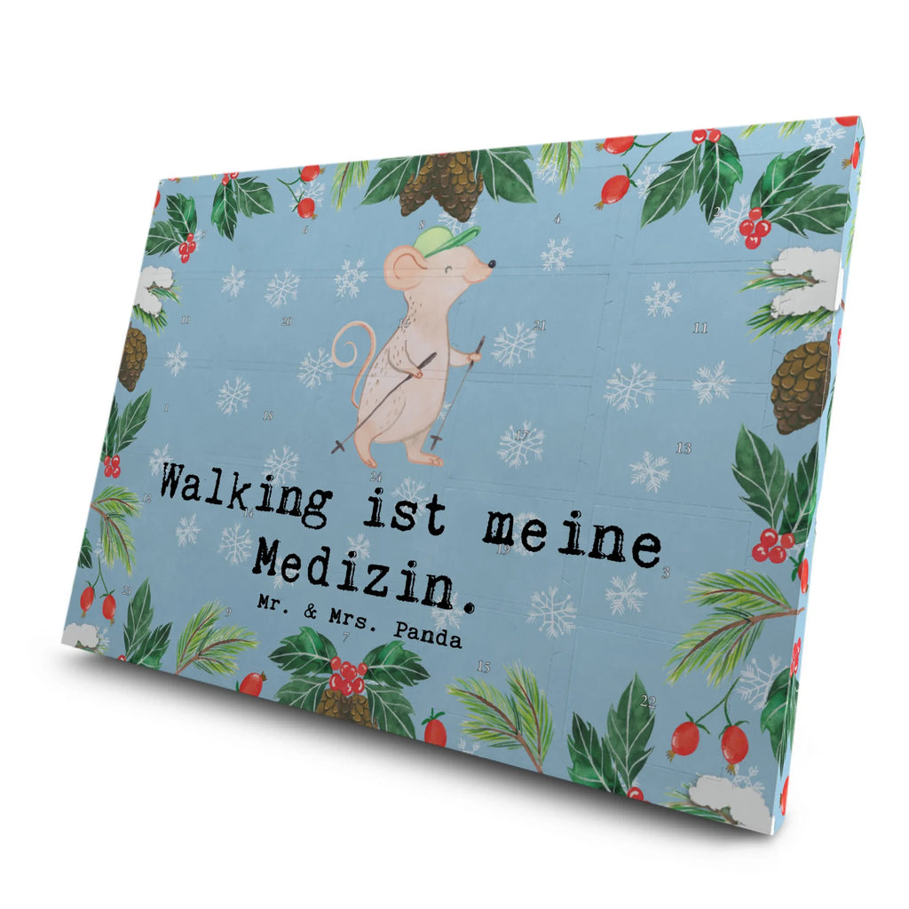 Tee Adventskalender Maus Walking Tee Adventskalender, Adventskalender, Adventskalender mit Tee, Geschenk, Schenken, Sport, Sportart, Hobby, Danke, Dankeschön, Auszeichnung, Gewinn, Sportler, Walken, Schnelles Gehen, Spazieren gehen, Walking