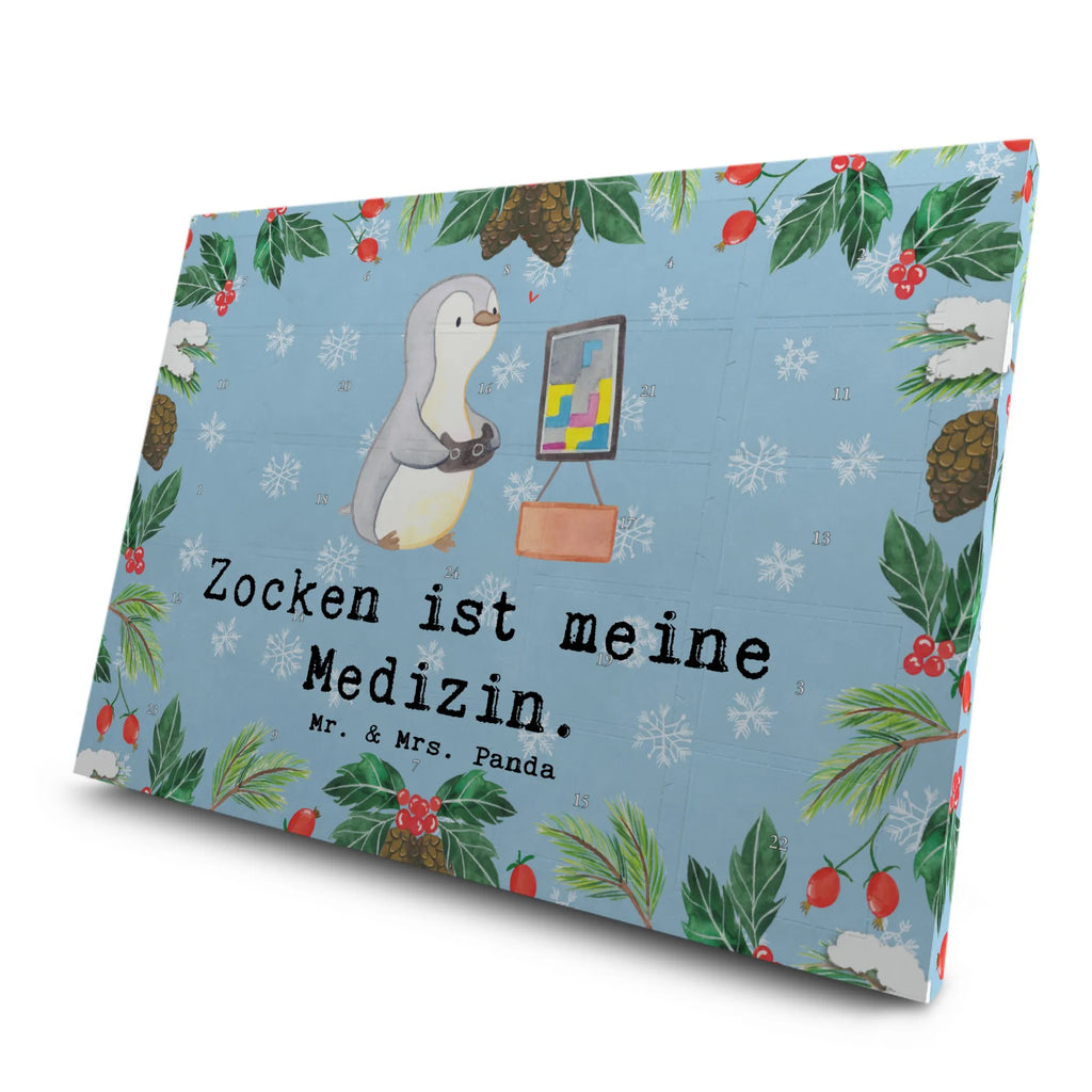 Tee Adventskalender Pinguin Zocken Adventskalender, Tee Adventskalender, Adventskalender mit Tee, Geschenk, Schenken, Sport, Sportart, Hobby, Danke, Dankeschön, Auszeichnung, Gewinn, Sportler, Gaming, Videospiele, Zocken, Videogames