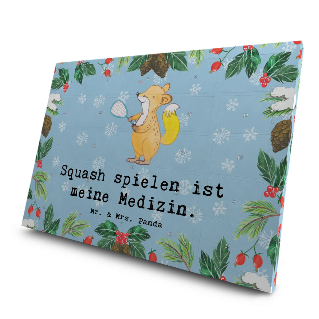  Fox playing squash Adventskalender mit Tee, Tee Adventskalender, Adventskalender, Geschenk, Schenken, Sport, Sportart, Hobby, Danke, Dankeschön, Auszeichnung, Gewinn, Sportler, Squash spielen, Ballsport, Squashhalle