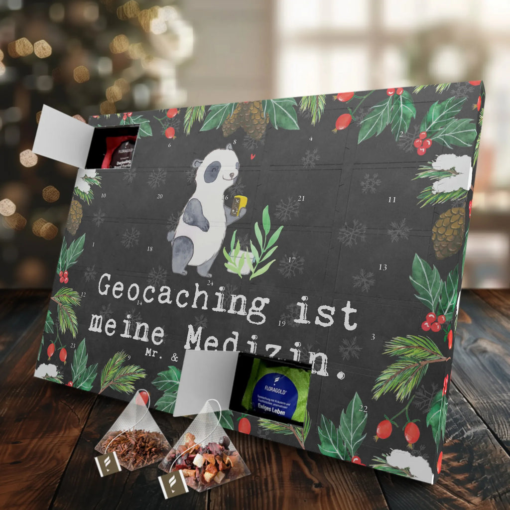 Tee Adventskalender Panda Geocaching Tee Adventskalender, Adventskalender, Adventskalender mit Tee, Geschenk, Schenken, Sport, Sportart, Hobby, Danke, Dankeschön, Auszeichnung, Gewinn, Sportler, GPS Schnitzeljagd, Opencaching, Schatzsuchen, Geocaching