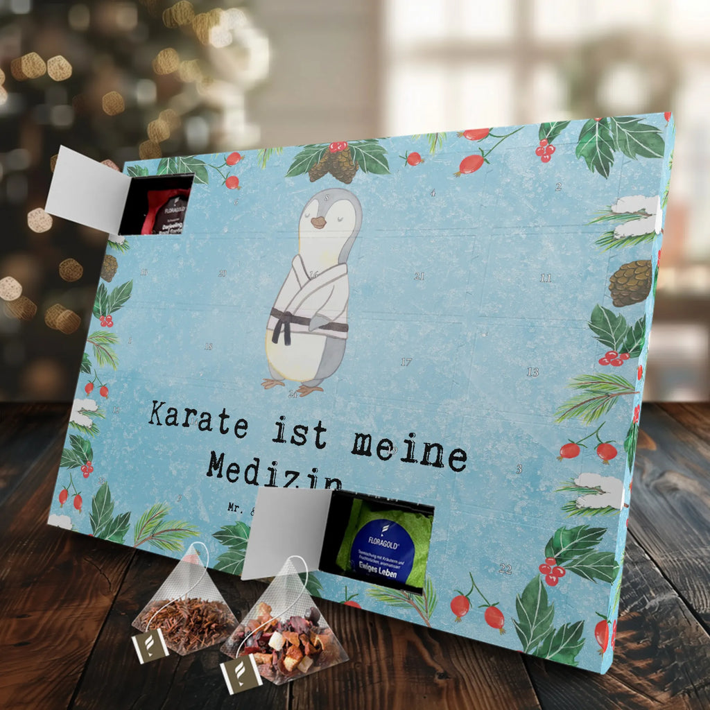 Tee Adventskalender Pinguin Karate Tee Adventskalender, Adventskalender mit Tee, Adventskalender, Geschenk, Schenken, Sport, Sportart, Hobby, Danke, Dankeschön, Auszeichnung, Gewinn, Sportler, Kampfsportart, Selbstverteidigung, Karate, Kampfkunst, Karate Verein