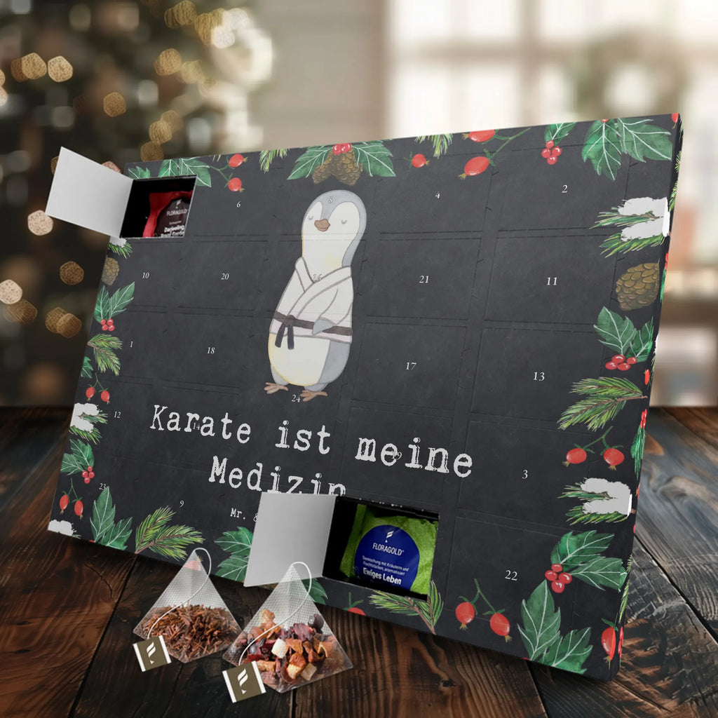 Tee Adventskalender Pinguin Karate Tee Adventskalender, Adventskalender mit Tee, Adventskalender, Geschenk, Schenken, Sport, Sportart, Hobby, Danke, Dankeschön, Auszeichnung, Gewinn, Sportler, Kampfsportart, Selbstverteidigung, Karate, Kampfkunst, Karate Verein