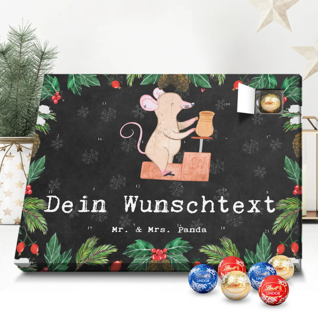 Adventskalender mit Namen Maus Töpfern Adventskalender mit Namen, Personalisierter Adventskalender, Sportart, Geschenk, Hobby, Danke, Dankeschön, Auszeichnung, Gewinn, Sportler, Sport, Schenken, Töpferkurs, Töpfern, Töpferei