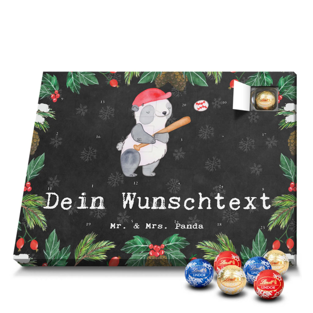 Adventskalender mit Namen Panda Baseball spielen Personalisierter Adventskalender, Adventskalender mit Namen, Sportart, Geschenk, Hobby, Danke, Dankeschön, Auszeichnung, Gewinn, Sportler, Sport, Schenken, Baseballverein, Ballsport, Baseball spielen, Baseballplatz, Baseball Match