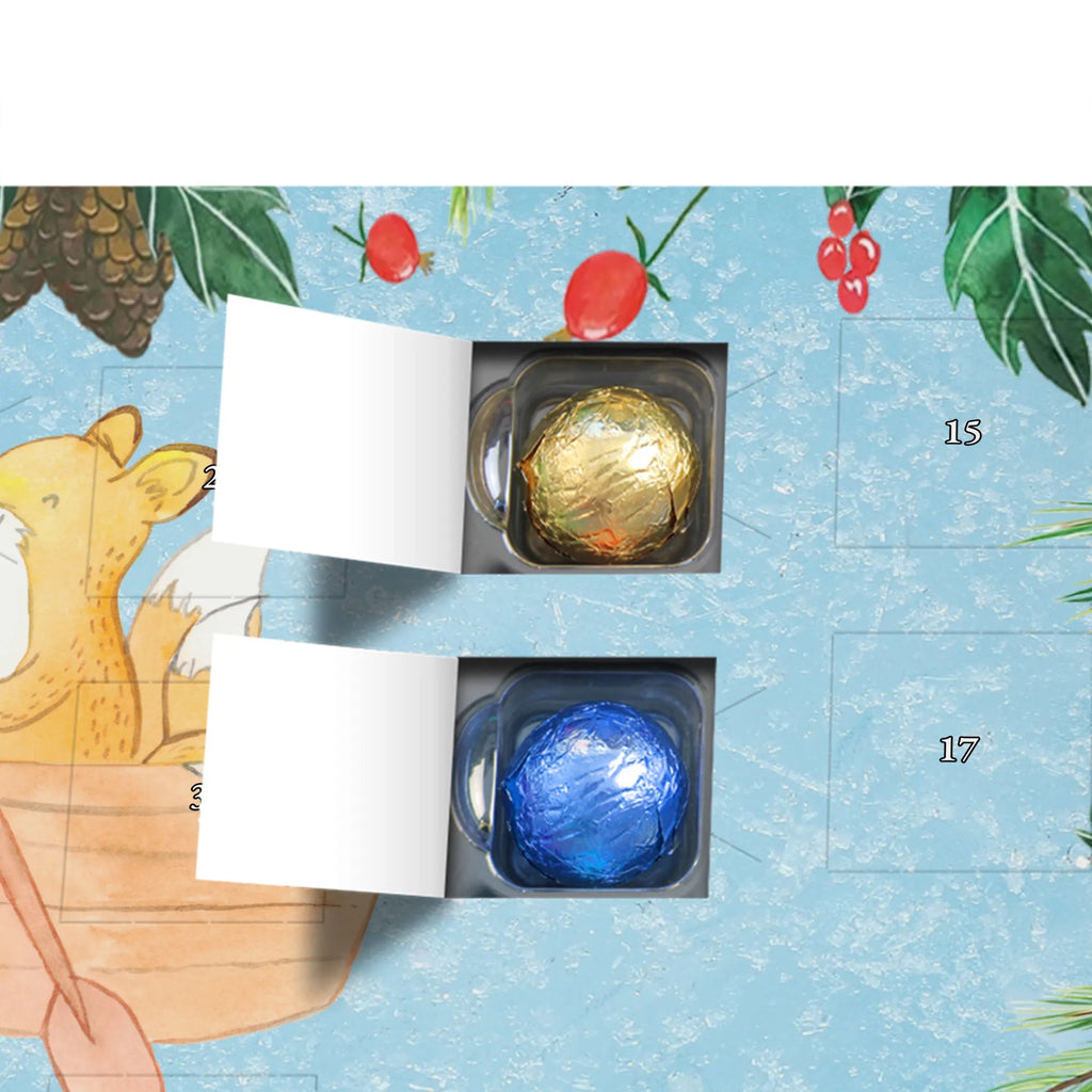 Chocolate advent calendar Fox Canoeing giving, Gift, thank you, award, profit, athlete, Canoeing, canoe tour, canoe school, paddling tour, canoe rental