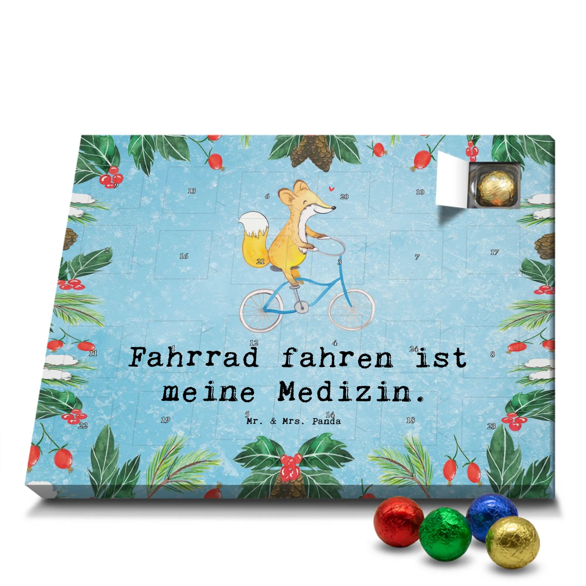 fahrrad de adventskalender Adventskalender Fuchs Fahrrad fahren