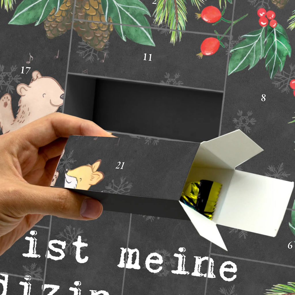 Fillable advent calendar Hare Dance Gift, giving, thank you, award, profit, athlete, Dancing, dance school, dance class, going dancing