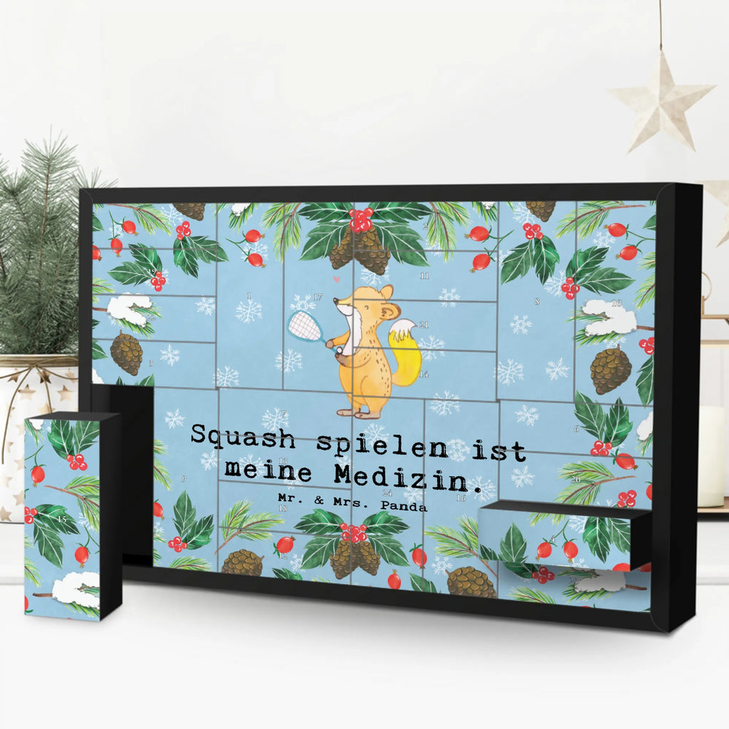 Fillable advent calendar Fox playing squash Advent calendar women, self filling, Advent calendar 2020, Advent calendar, Advent calendar men, Gift, sport, hobby, giving, thank you, award, profit, athlete, squash hall, Playing squash, ball sports