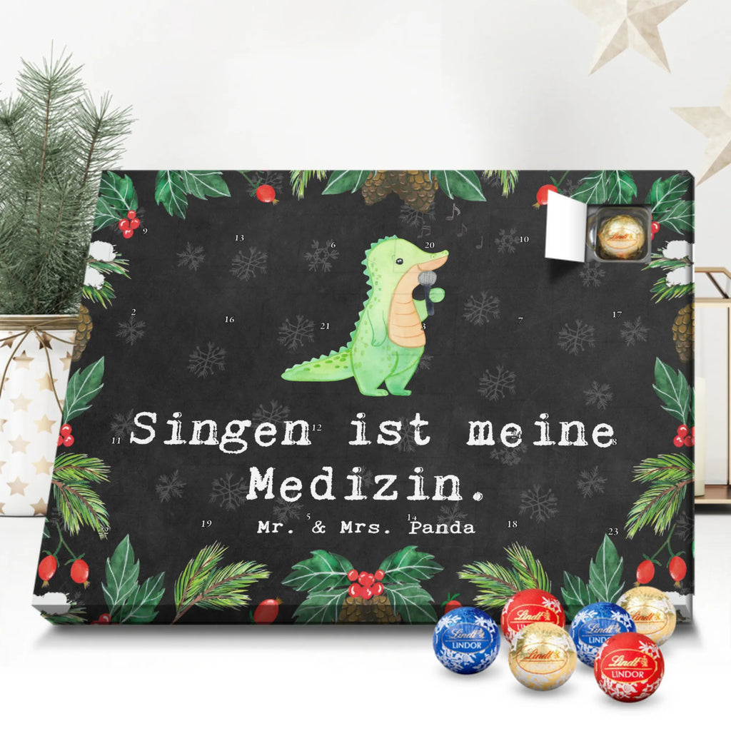 Chocolate advent calendar crocodile To sing giving, Gift, thank you, award, profit, athlete, live performance, hobby singers, Singing, vocals