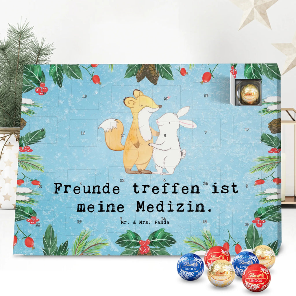 Chocolate advent calendar fox rabbit meet friends giving, Gift, thank you, award, profit, athlete, meet friends