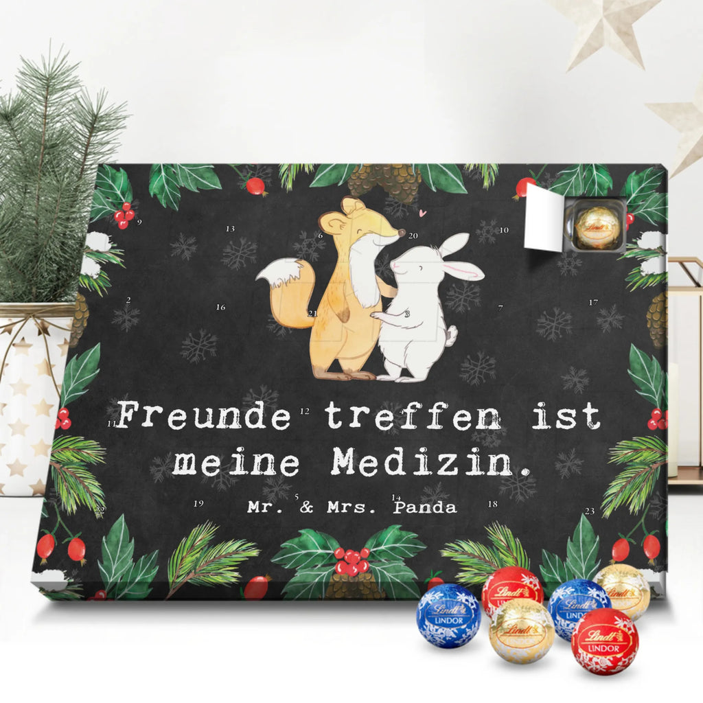 Chocolate advent calendar fox rabbit meet friends giving, Gift, thank you, award, profit, athlete, meet friends