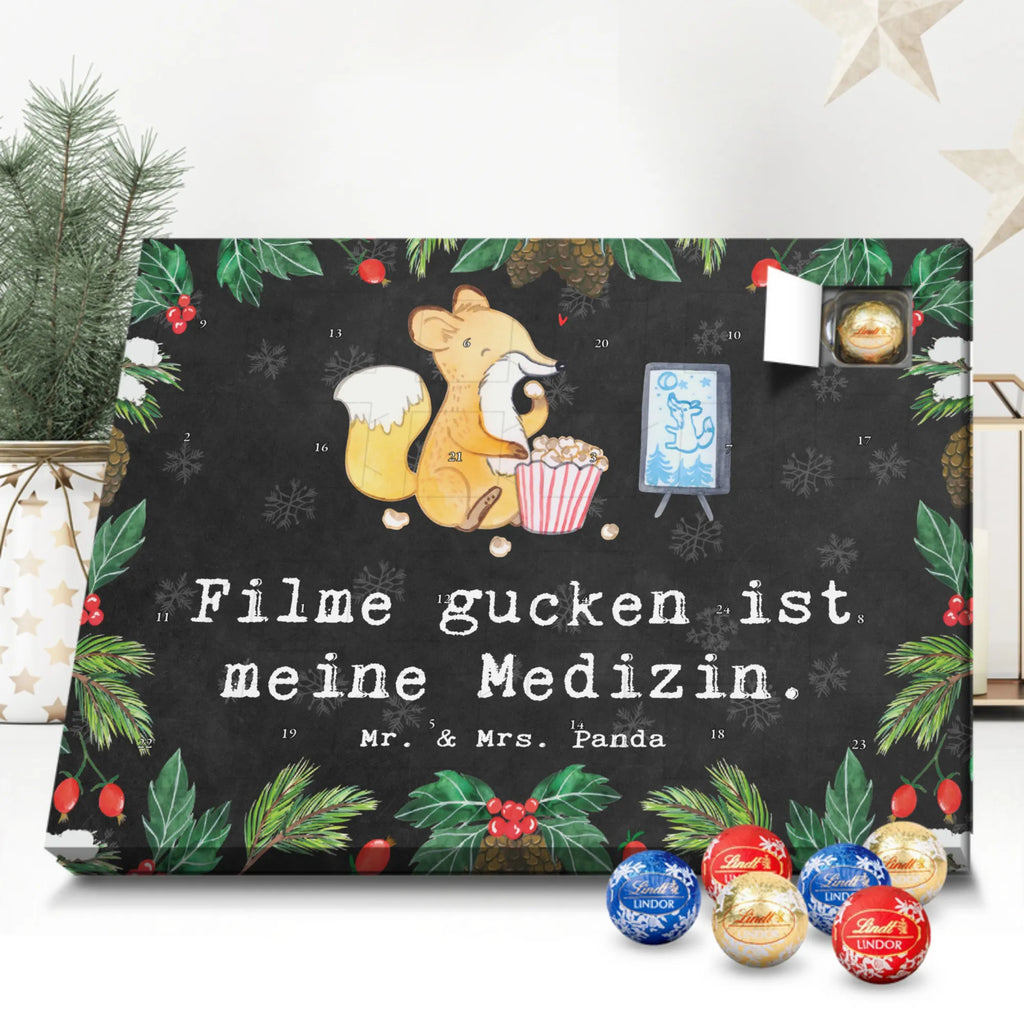 Chocolate advent calendar Fox watch movies giving, Gift, thank you, award, profit, athlete, Movie night, watching movies, cinema, television