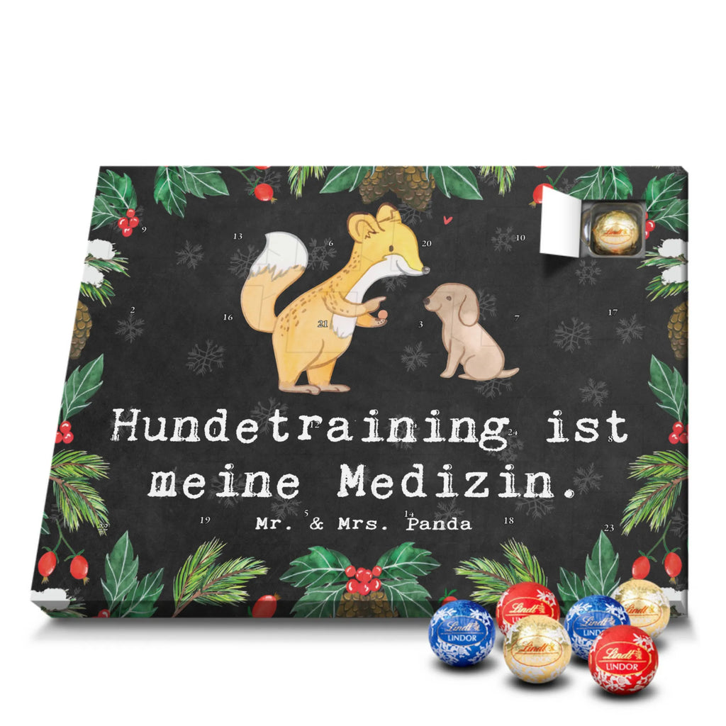 Chocolate advent calendar Fox dog training giving, Gift, thank you, award, profit, athlete, Dog training, puppy school, dog school, dog exam, dog education