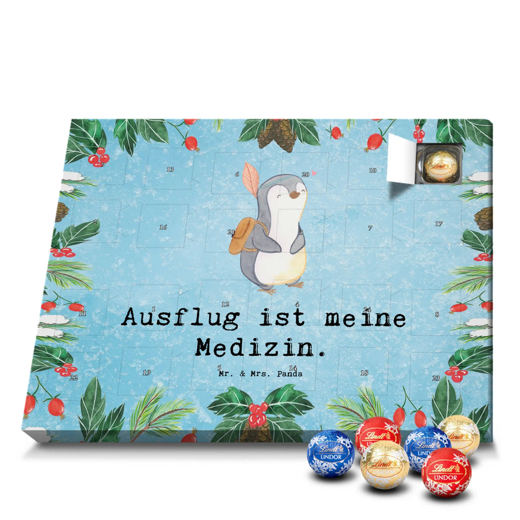 Chocolate advent calendar penguin Side trip giving, Gift, thank you, award, profit, athlete, Make trips, destinations, trip, travel