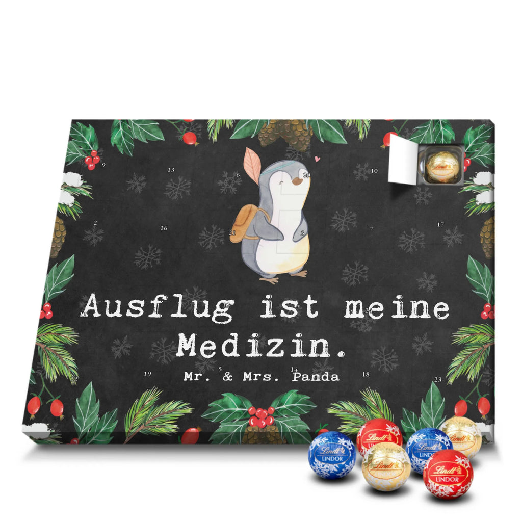 Chocolate advent calendar penguin Side trip giving, Gift, thank you, award, profit, athlete, Make trips, destinations, trip, travel
