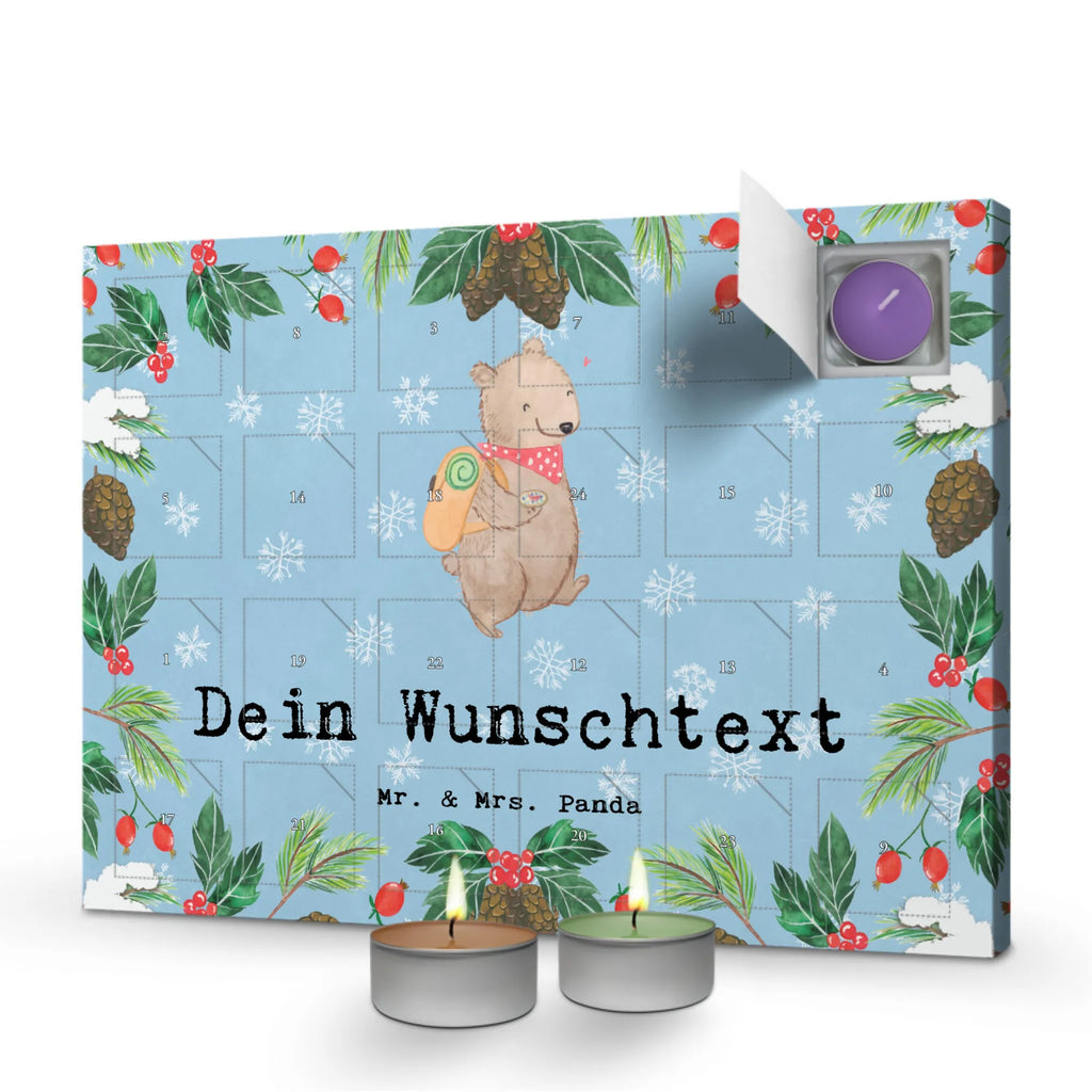 Personalisierter Duftkerzen Adventskalender Bär Wandern Personalisierter Duftkerzen Adventskalender, Geschenk, Schenken, Sport, Sportart, Hobby, Danke, Dankeschön, Auszeichnung, Gewinn, Sportler, Bergsteigen, Spazieren, Wandern, Freizeitsport, Natur Entdecken, Wintertouren, Outdoor Sport