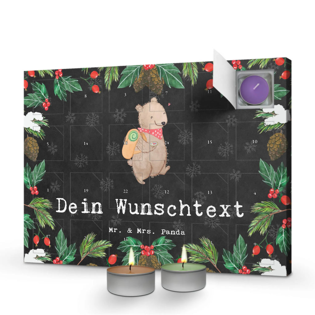 Personalisierter Duftkerzen Adventskalender Bär Wandern Personalisierter Duftkerzen Adventskalender, Geschenk, Schenken, Sport, Sportart, Hobby, Danke, Dankeschön, Auszeichnung, Gewinn, Sportler, Bergsteigen, Spazieren, Wandern, Freizeitsport, Natur Entdecken, Wintertouren, Outdoor Sport