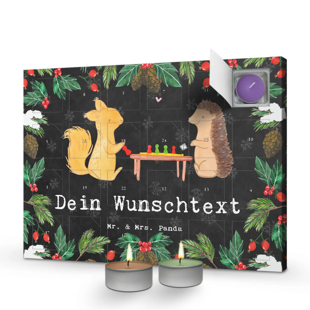  Squirrel board games Personalisierter Duftkerzen Adventskalender, Geschenk, Schenken, Sport, Sportart, Hobby, Danke, Dankeschön, Auszeichnung, Gewinn, Sportler, Spieleabend, Spielen, Gesellschaftsspiele