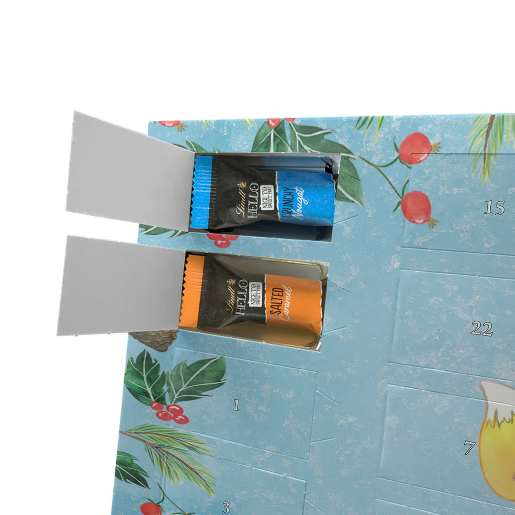 Chocolate advent calendar Fox play badminton giving, Gift, thank you, award, profit, athlete, Play shuttlecock