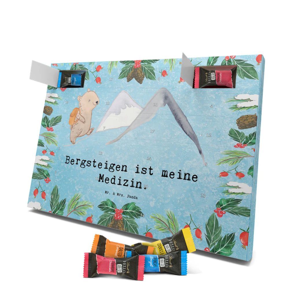 Chocolate advent calendar bear Rockclimbing giving, Gift, thank you, award, profit, athlete, Mountaineering, alpine hiking, alpinism, mountain sports, hiking