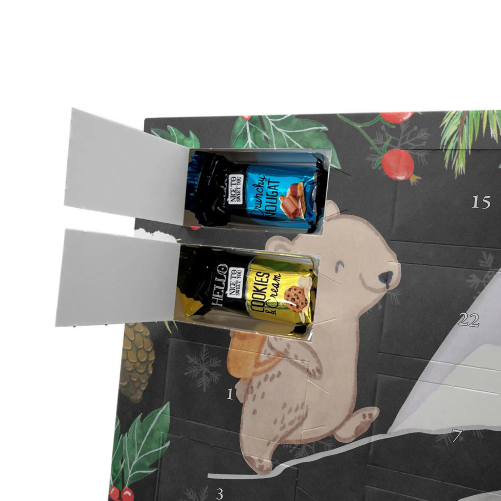 Chocolate advent calendar bear Rockclimbing giving, Gift, thank you, award, profit, athlete, Mountaineering, alpine hiking, alpinism, mountain sports, hiking