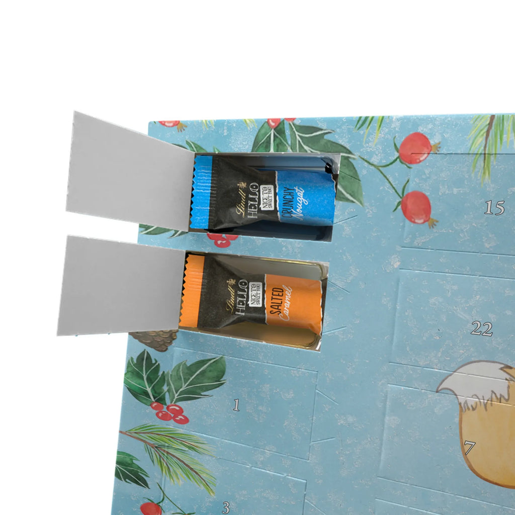 Chocolate advent calendar fox rabbit meet friends giving, Gift, thank you, award, profit, athlete, meet friends